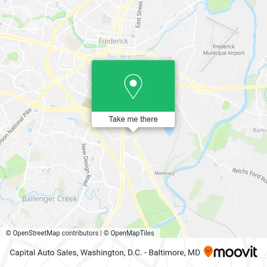 Capital Auto Sales map