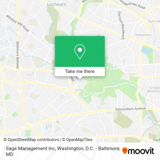 Sage Management Inc map