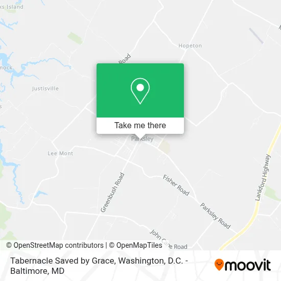 Tabernacle Saved by Grace map