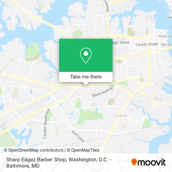 Sharp Edgez Barber Shop map