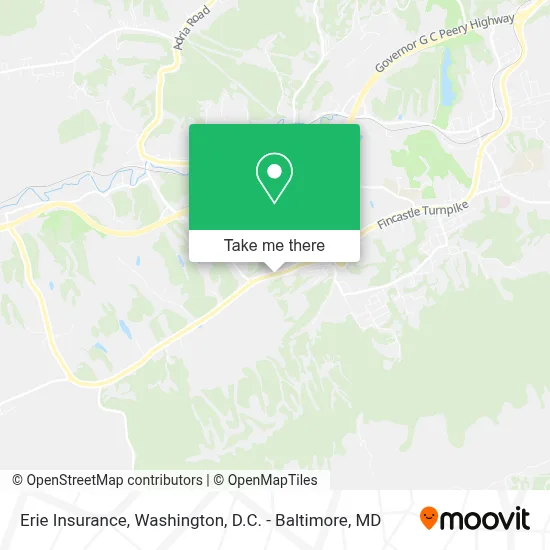 Erie Insurance map