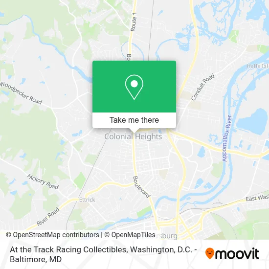 At the Track Racing Collectibles map