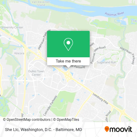 She Llc map