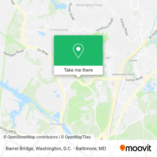 Barrel Bridge map