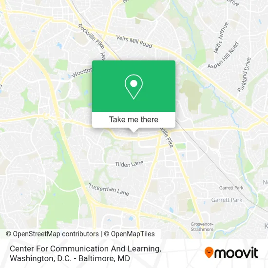 Center For Communication And Learning map
