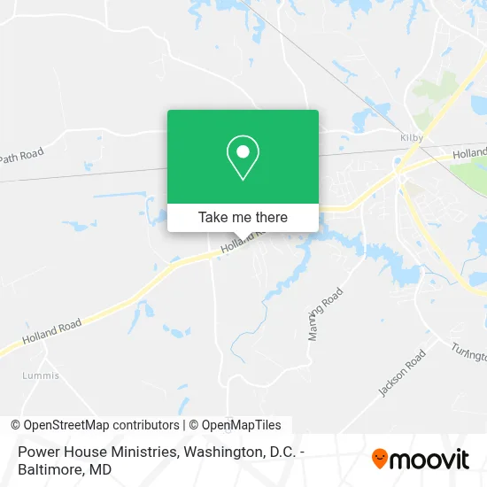 Power House Ministries map
