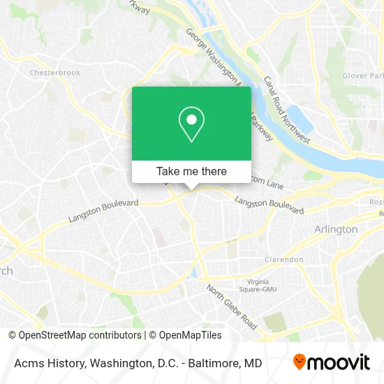 Acms History map
