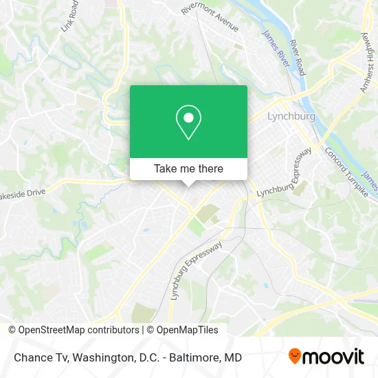 Chance Tv map
