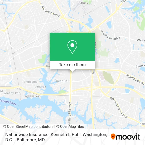 Nationwide Insurance: Kenneth L Pohl map
