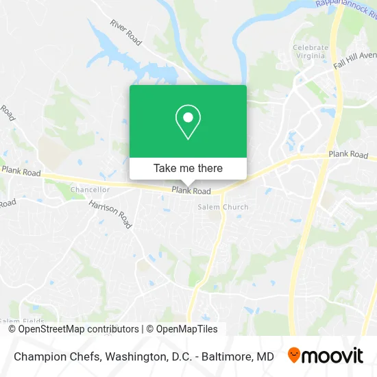 Champion Chefs map