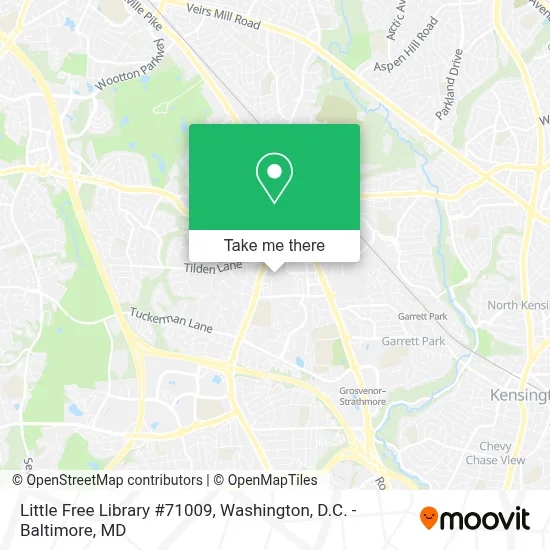 Little Free Library #71009 map