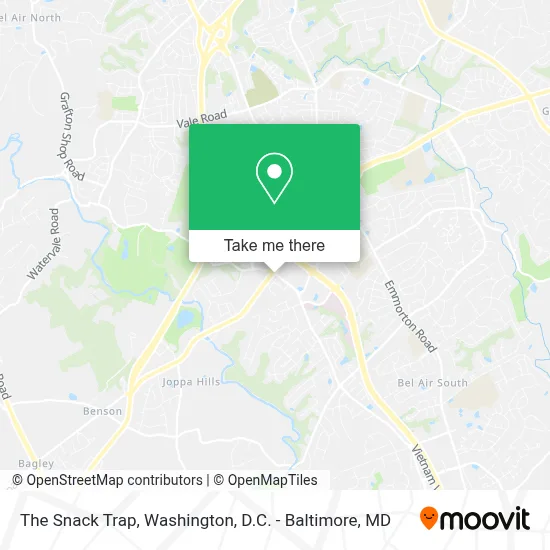 The Snack Trap map
