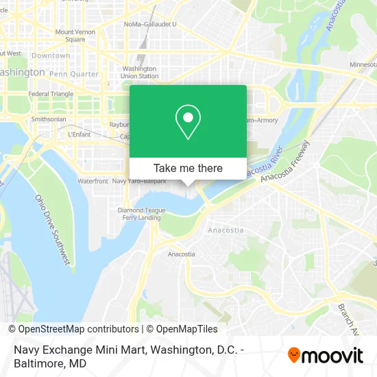 Navy Exchange Mini Mart map