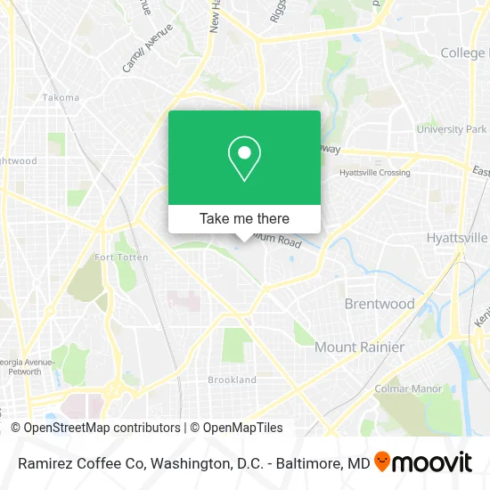 Ramirez Coffee Co map