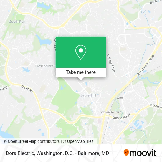Dora Electric map