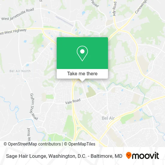 Sage Hair Lounge map
