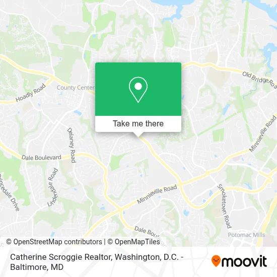 Catherine Scroggie Realtor map
