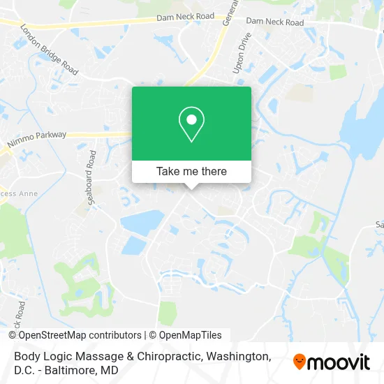 Body Logic Massage & Chiropractic map