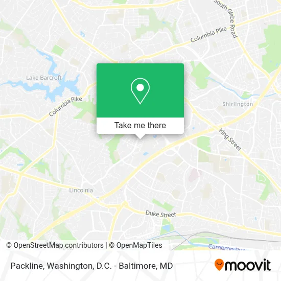 Packline map