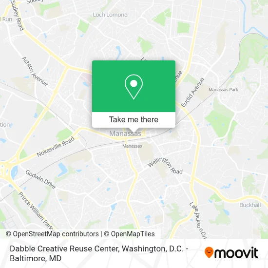 Dabble Creative Reuse Center map