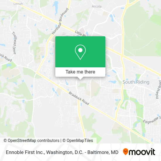 Ennoble First Inc. map
