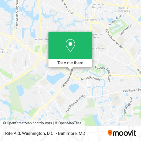 Rite Aid map