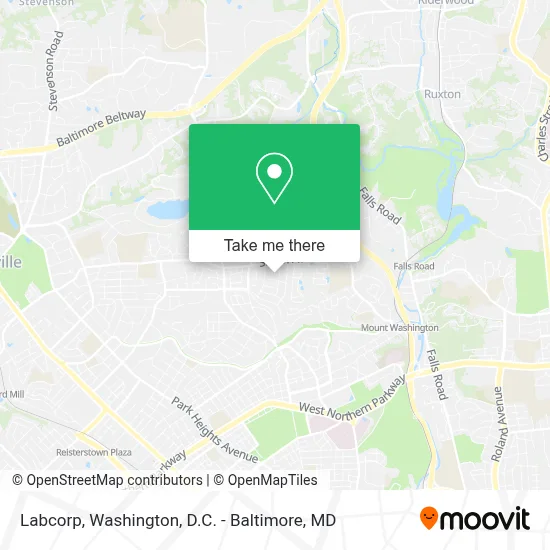 Labcorp map