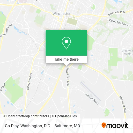 Go Play map