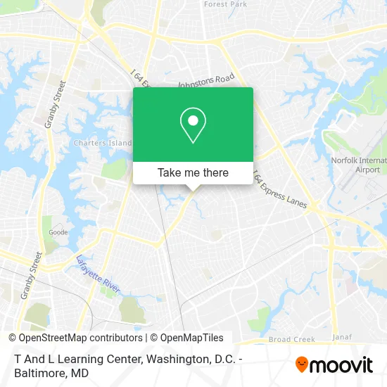 T And L Learning Center map