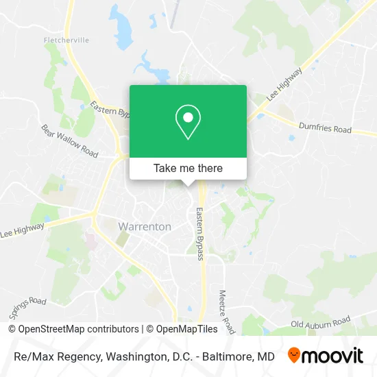 Re/Max Regency map