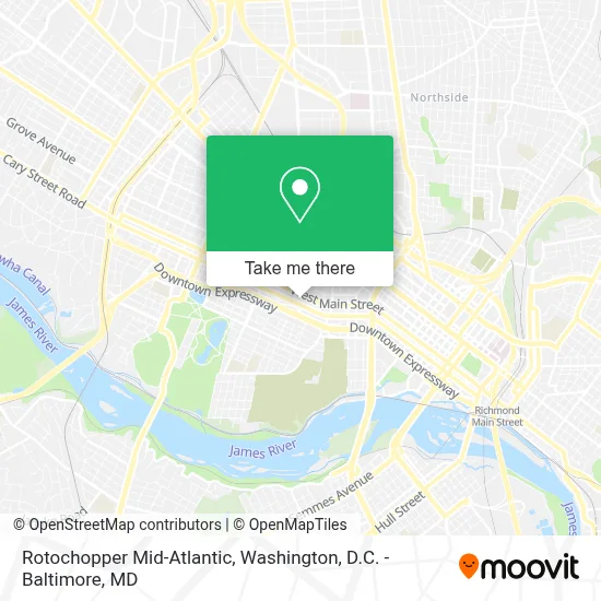 Rotochopper Mid-Atlantic map