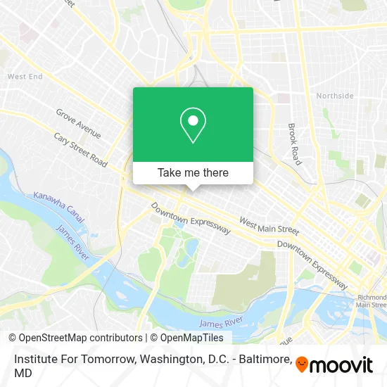 Institute For Tomorrow map