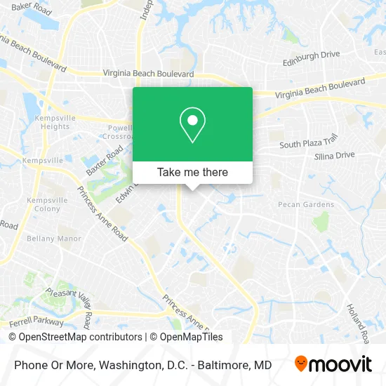 Phone Or More map