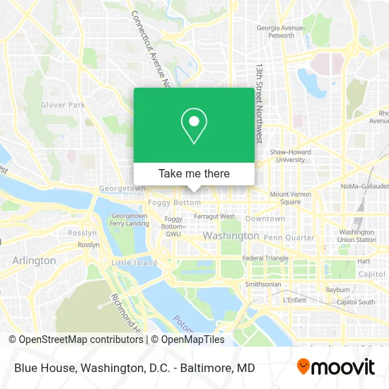 Blue Casa map