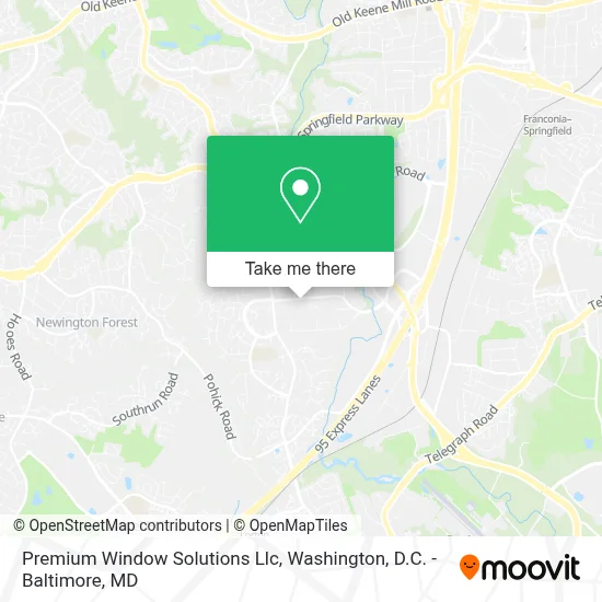 Premium Window Solutions Llc map
