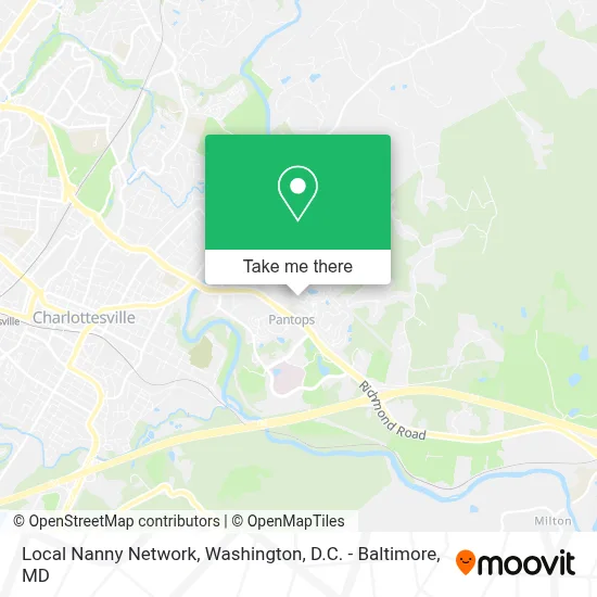 Local Nanny Network map
