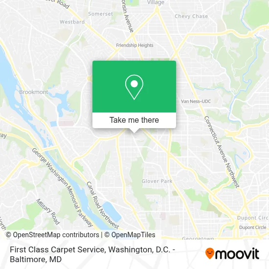 First Class Carpet Service map