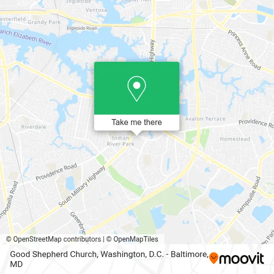 Good Shepherd Church map