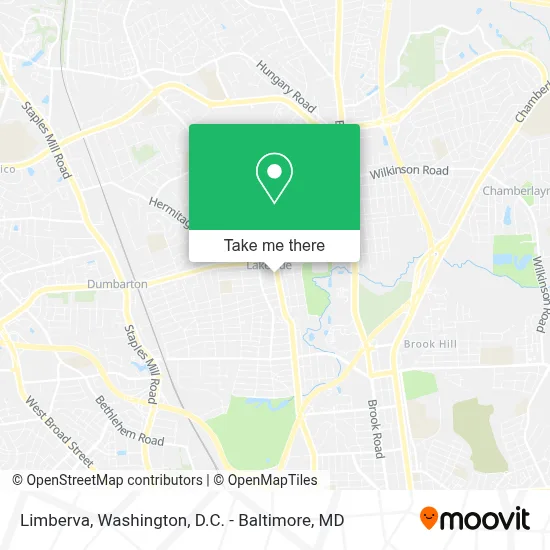 Limberva map