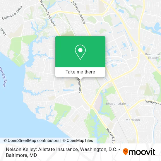 Nelson Kelley: Allstate Insurance map
