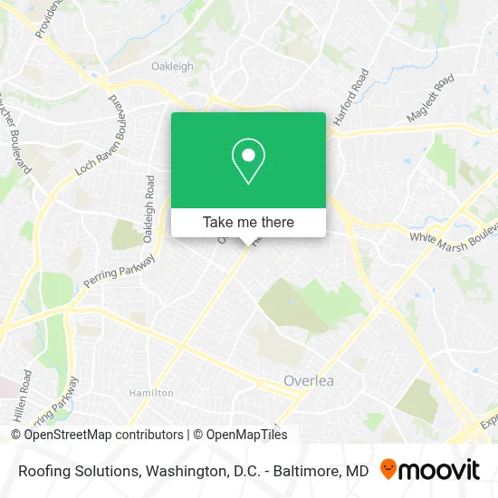 Roofing Solutions map