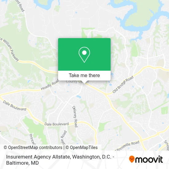 Insurement Agency Allstate map