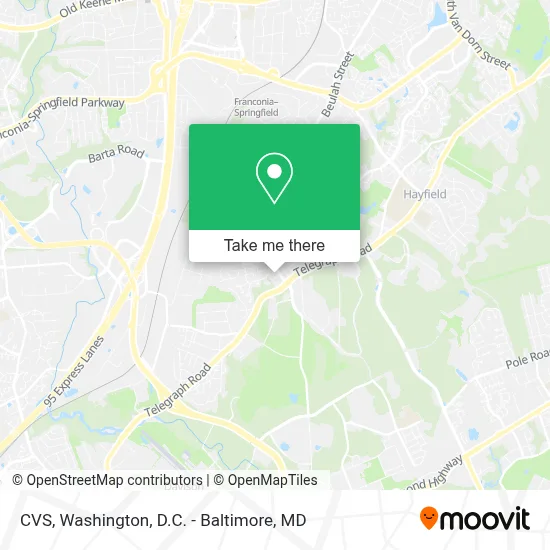 Cvs map