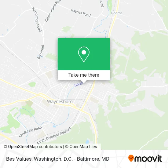 Bes Values map