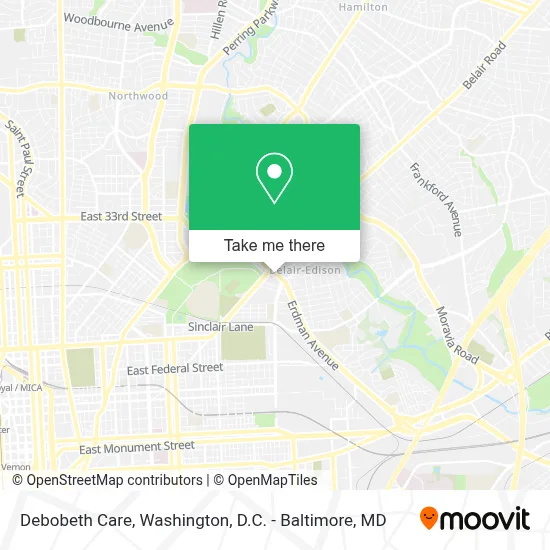 Debobeth Care map