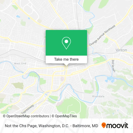 Not the Chs Page map