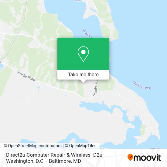 Direct2u Computer Repair & Wireless -D2u map