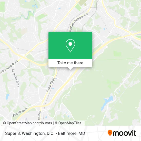 Super 8 map