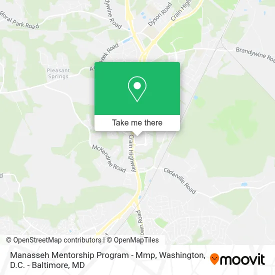 Manasseh Mentorship Program - Mmp map