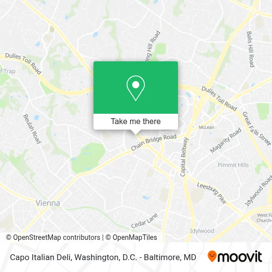 Capo Italian Deli map